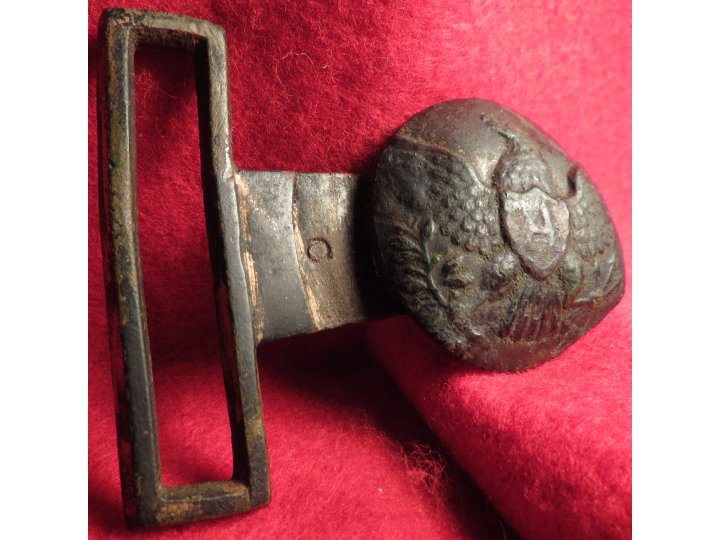 Militia Artillery Officer Two-Piece Buckle - Tongue Only - Priced Reduced
